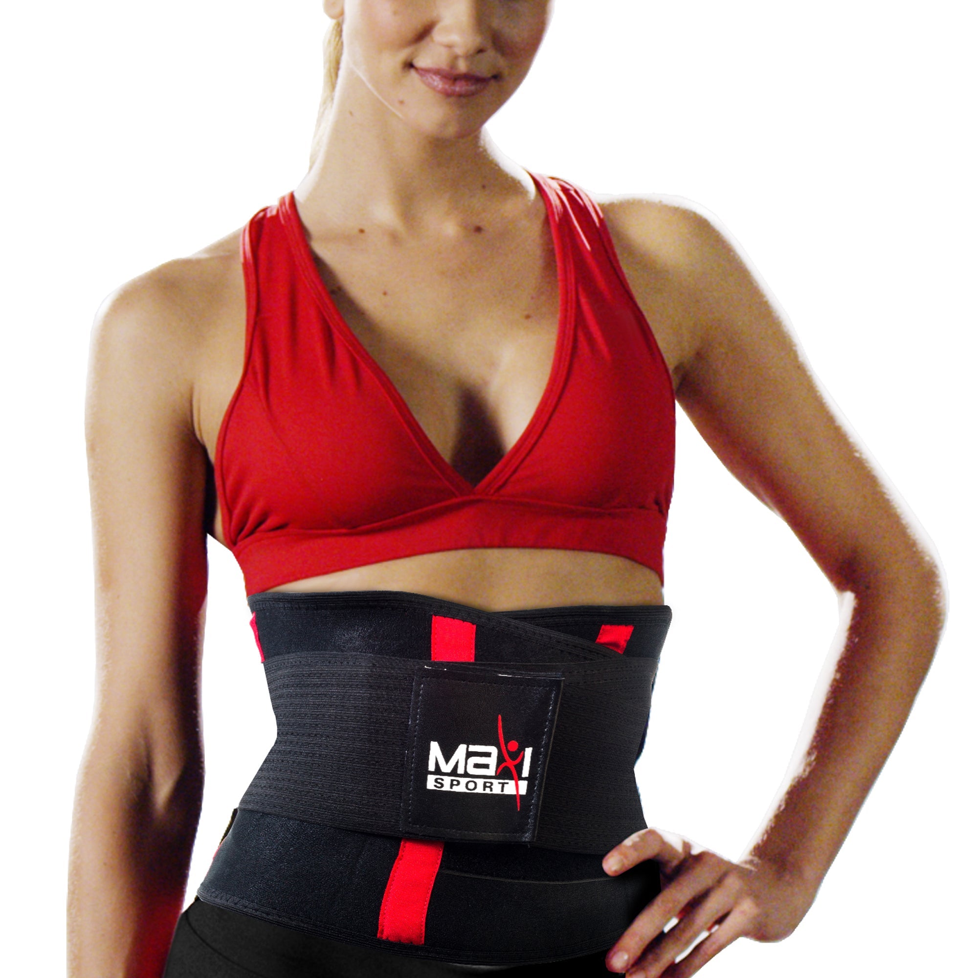 MaxiClimber - Waist Trimmer Belt - Product Shot - Leticia