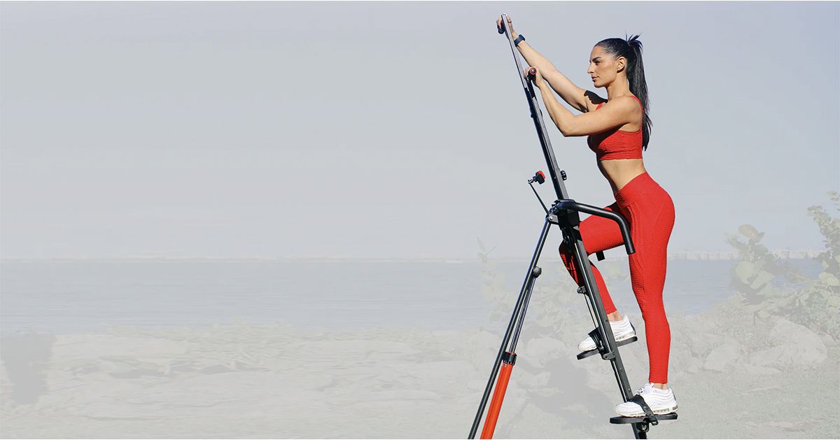 MaxiClimber Vertical Climber Home Workout Machine