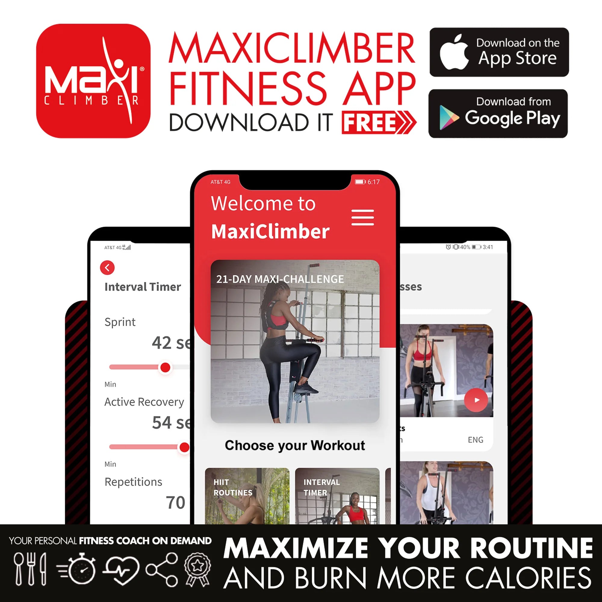 Maxi climber app sale