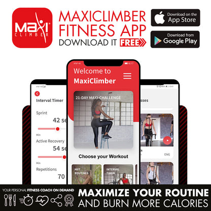 MaxiClimber - Fitness App Maximize Your Routine