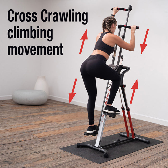 MaxiClimber XL 2000C featuring Cross Crawl movement | MaxiClimber XL 2000 with Cross Crawls showing Cross Crawl movement