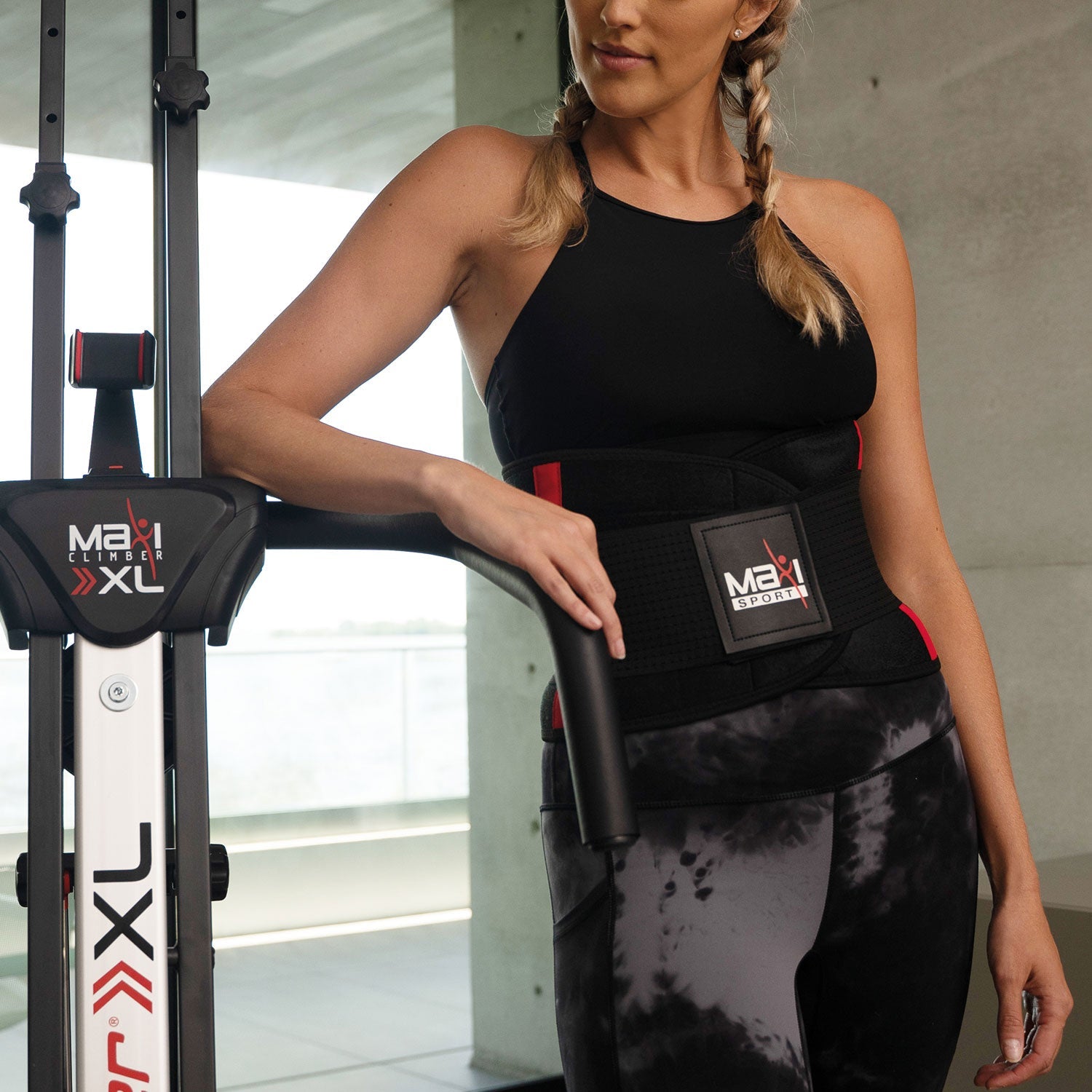 MaxiClimber XL - Waist Trimmer Belt - Product Shot - Bradi